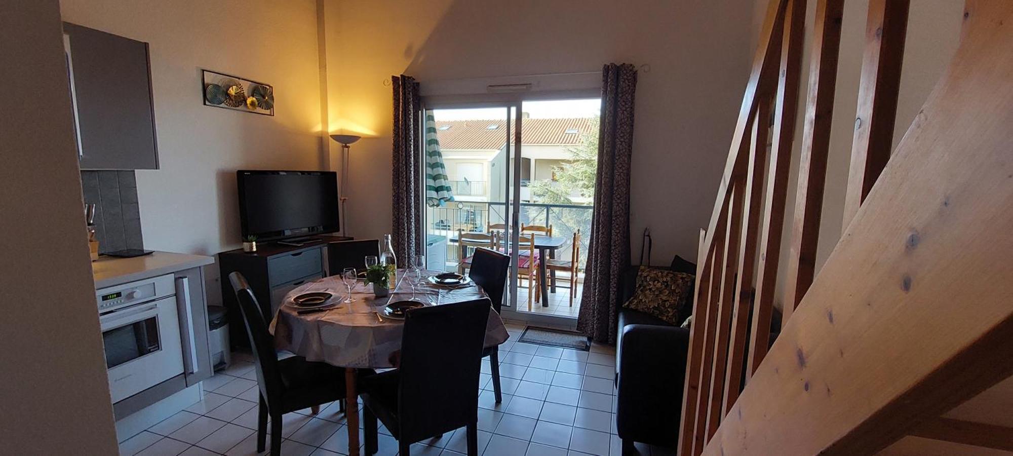 Appartement Au Calme Avec Piscine Et Parking Dans Residence Securisee Saint-Jean-de-Monts Exteriör bild